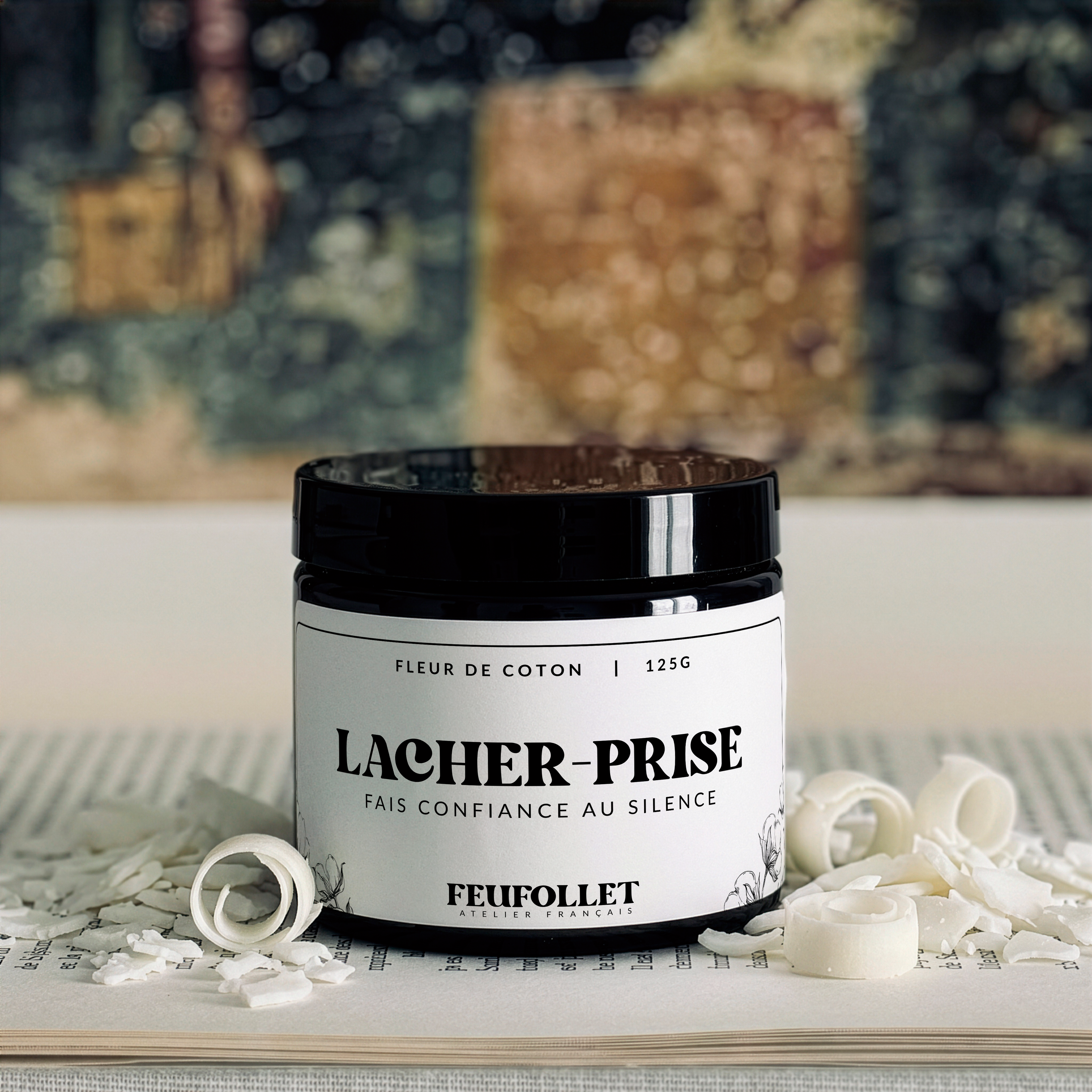 Bougie message - Lâcher-prise