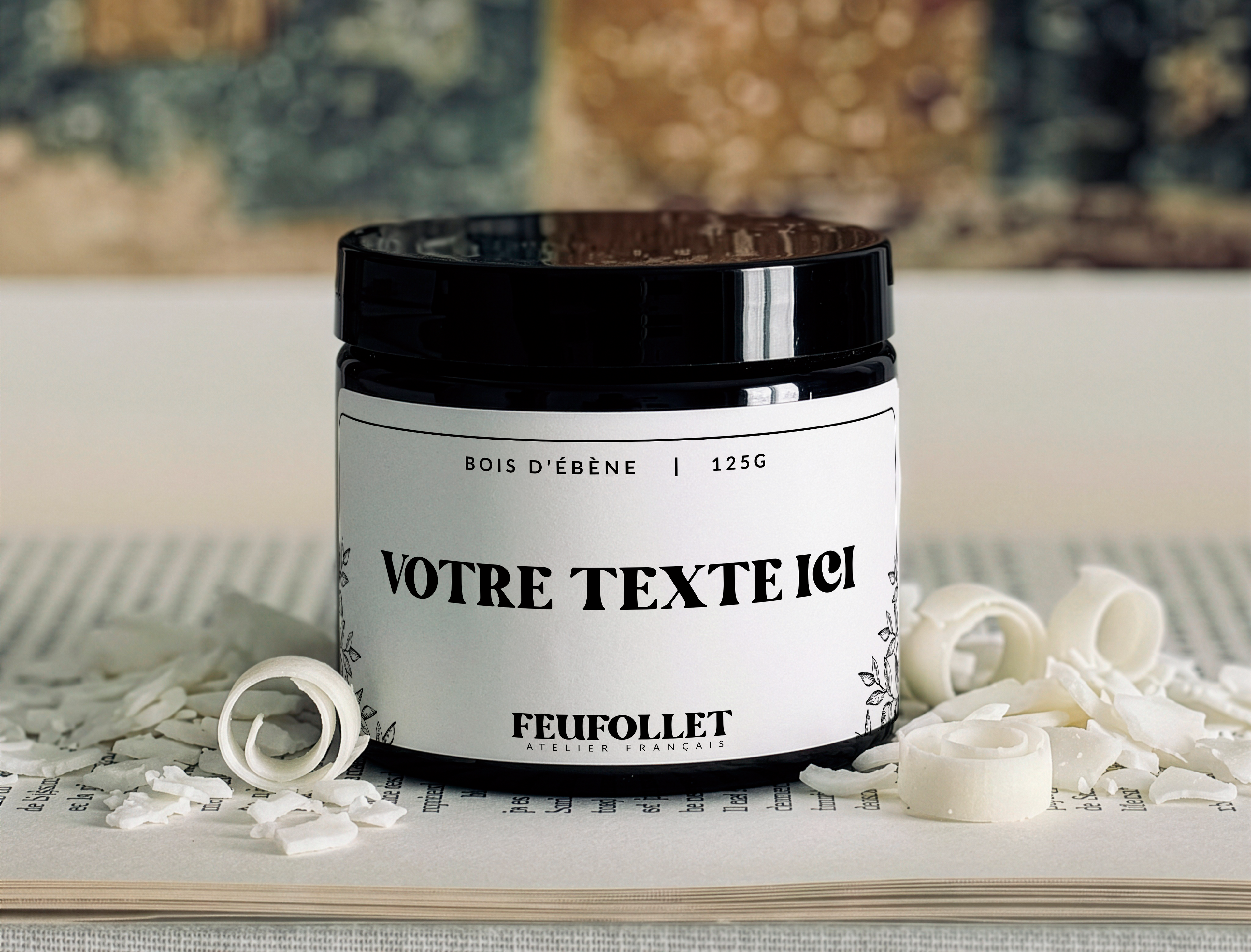 Bougie personnalisable