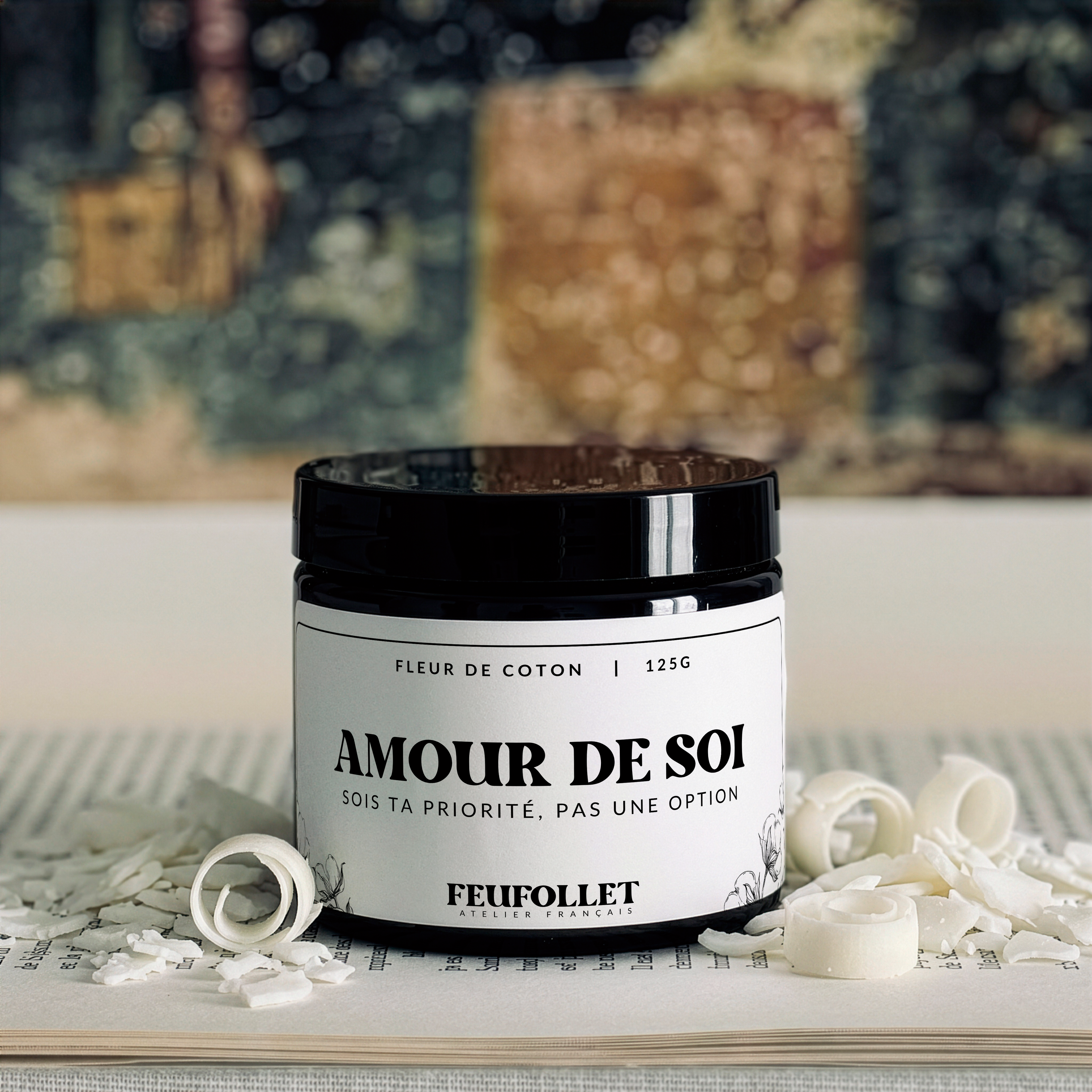 Bougie message - Amour de soi