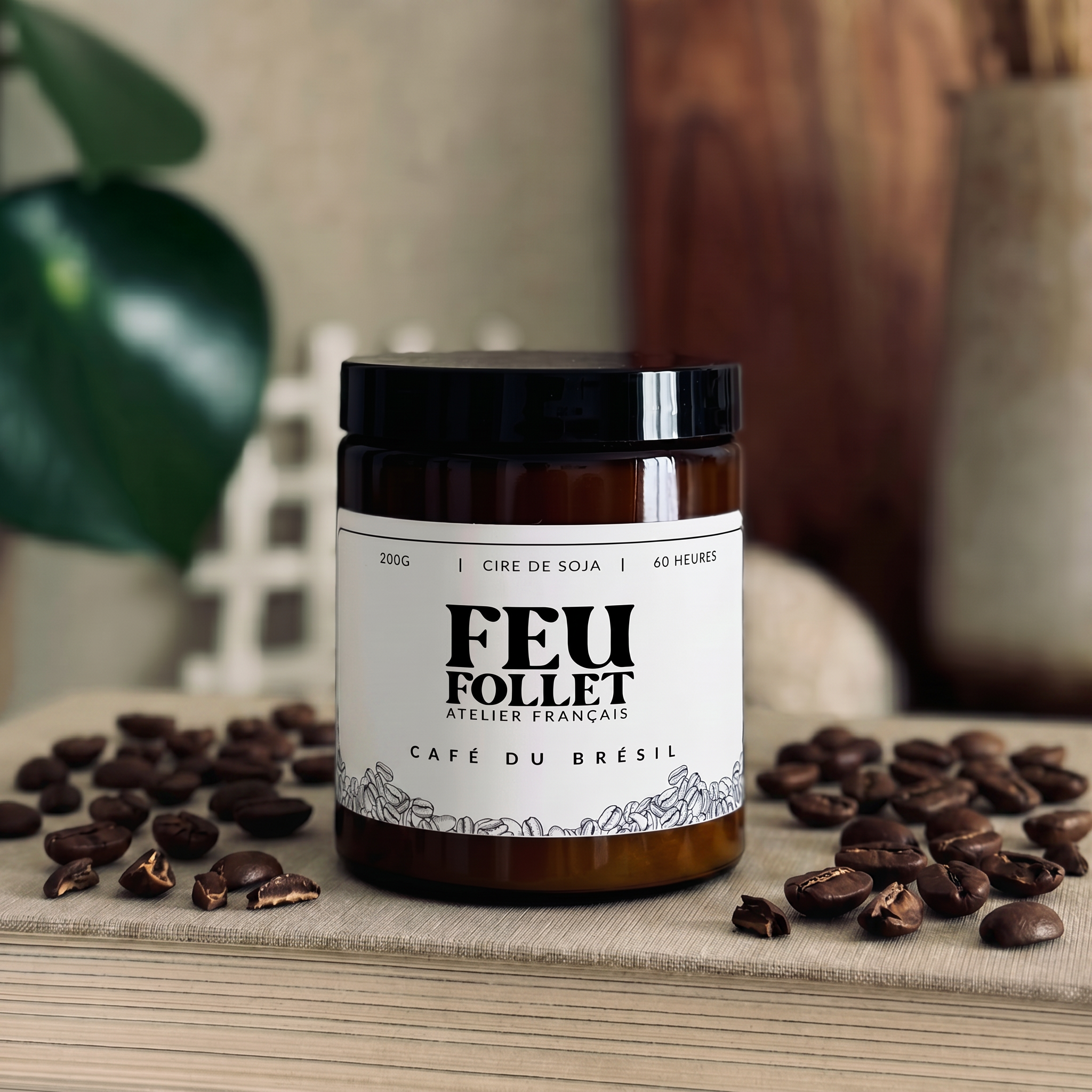 Bougie parfumée - Café du Brésil