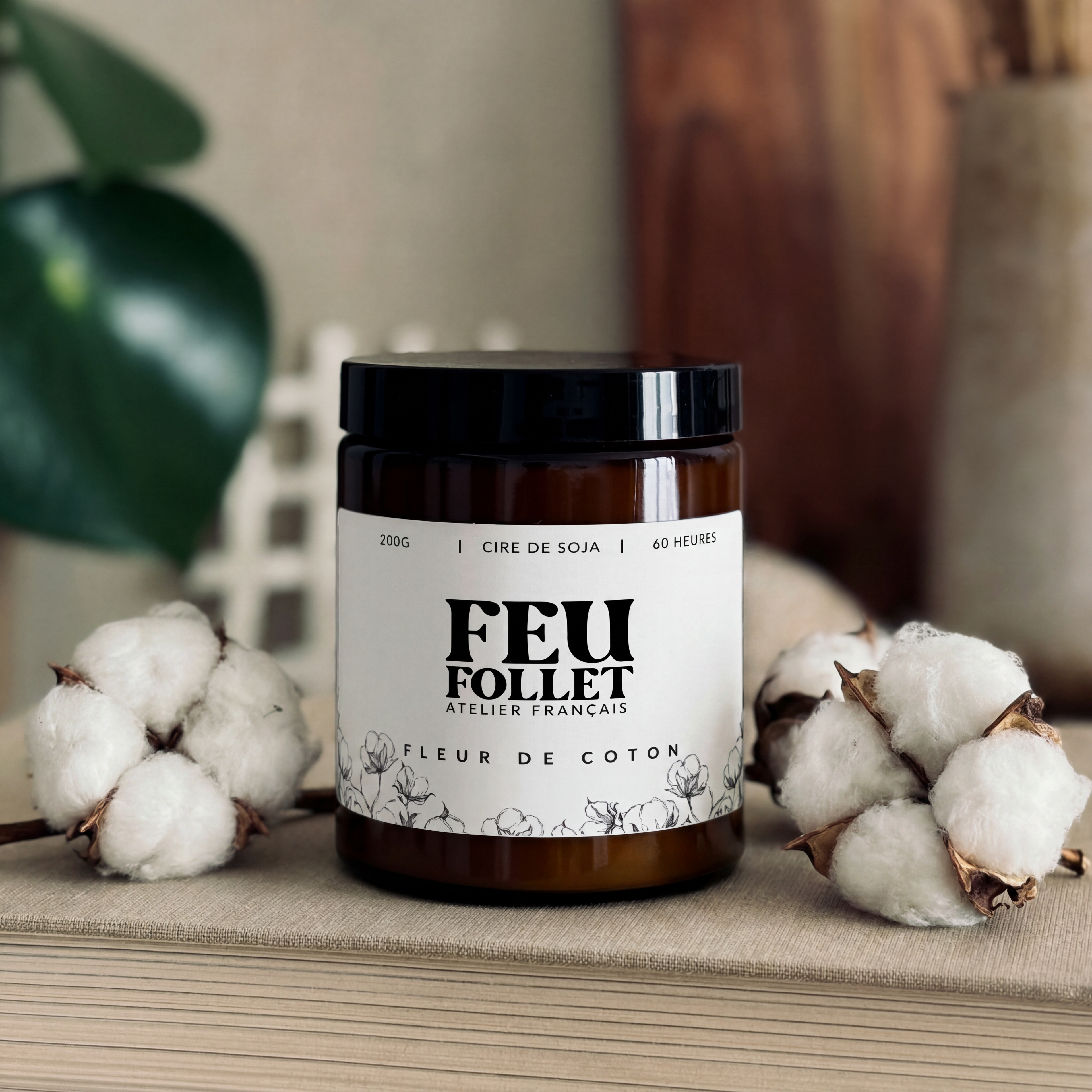 Bougie parfumée - Fleur de coton