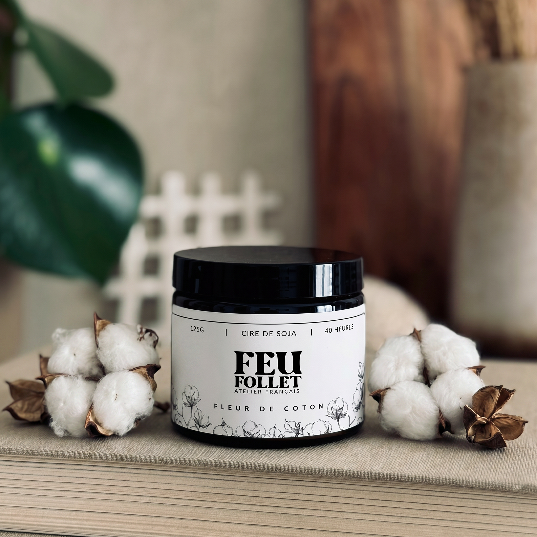 Bougie parfumée - Fleur de coton