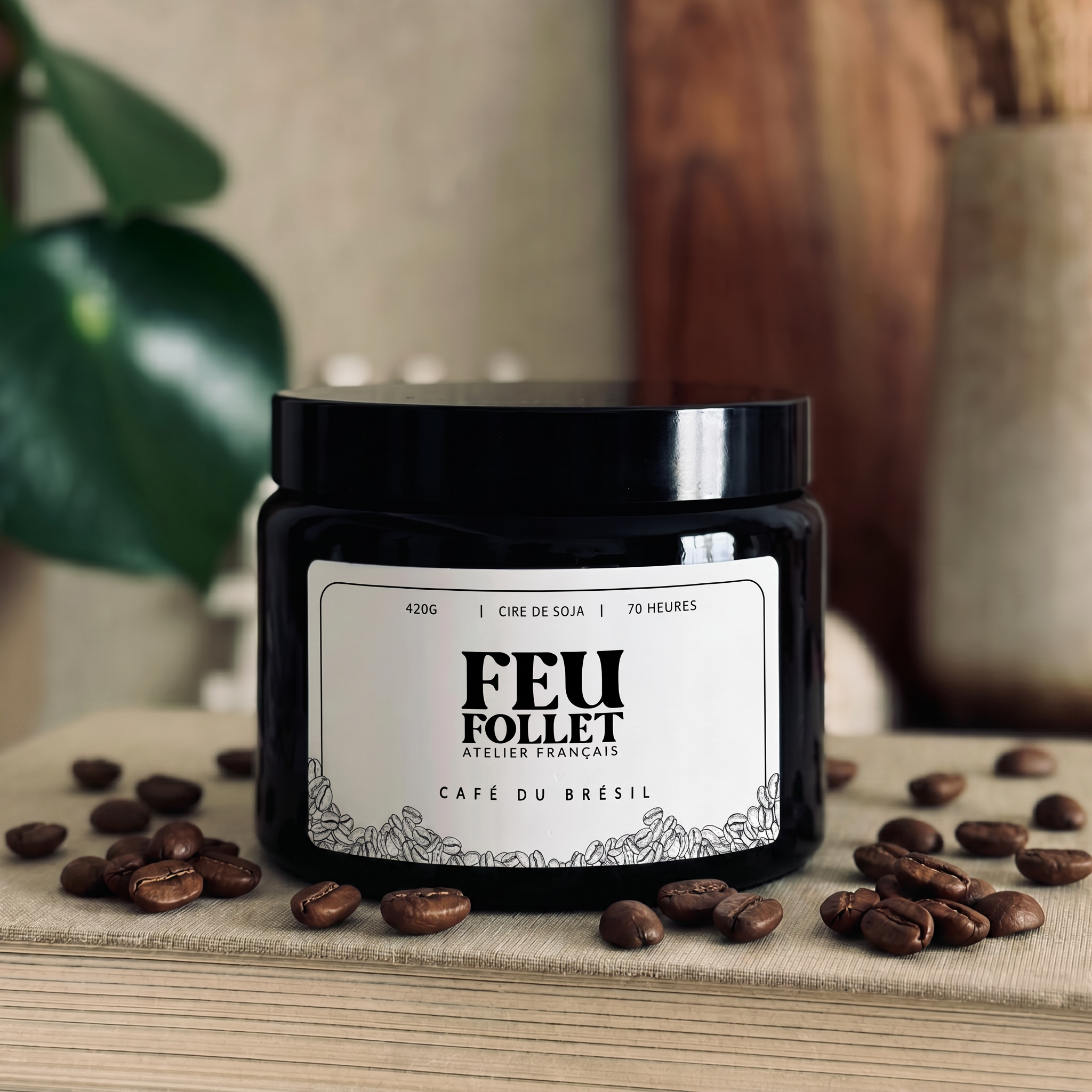 Bougie parfumée - Café du Brésil