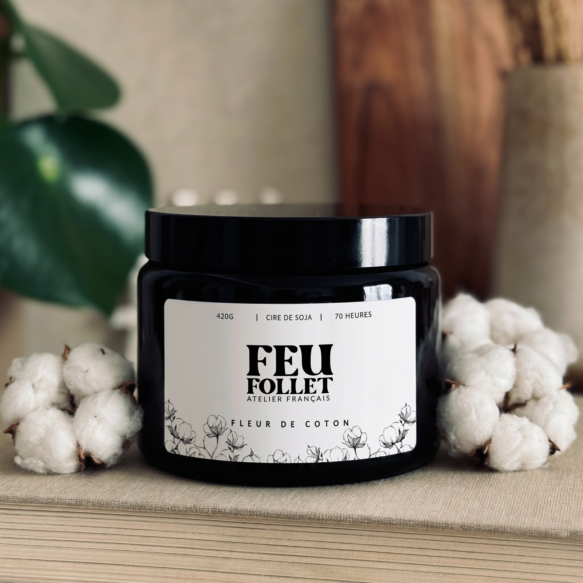 Bougie parfumée - Fleur de coton