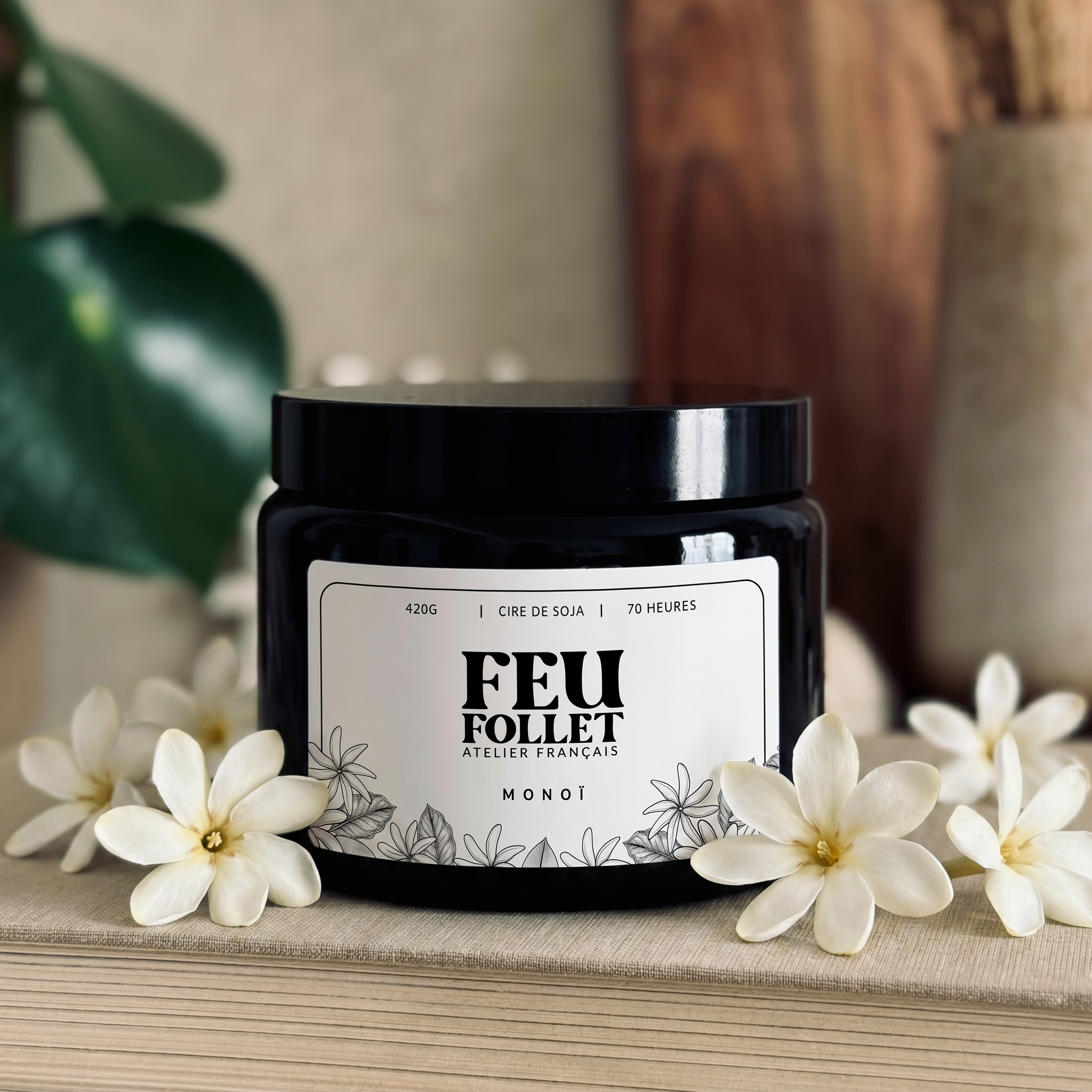 Bougie parfumée - Monoï
