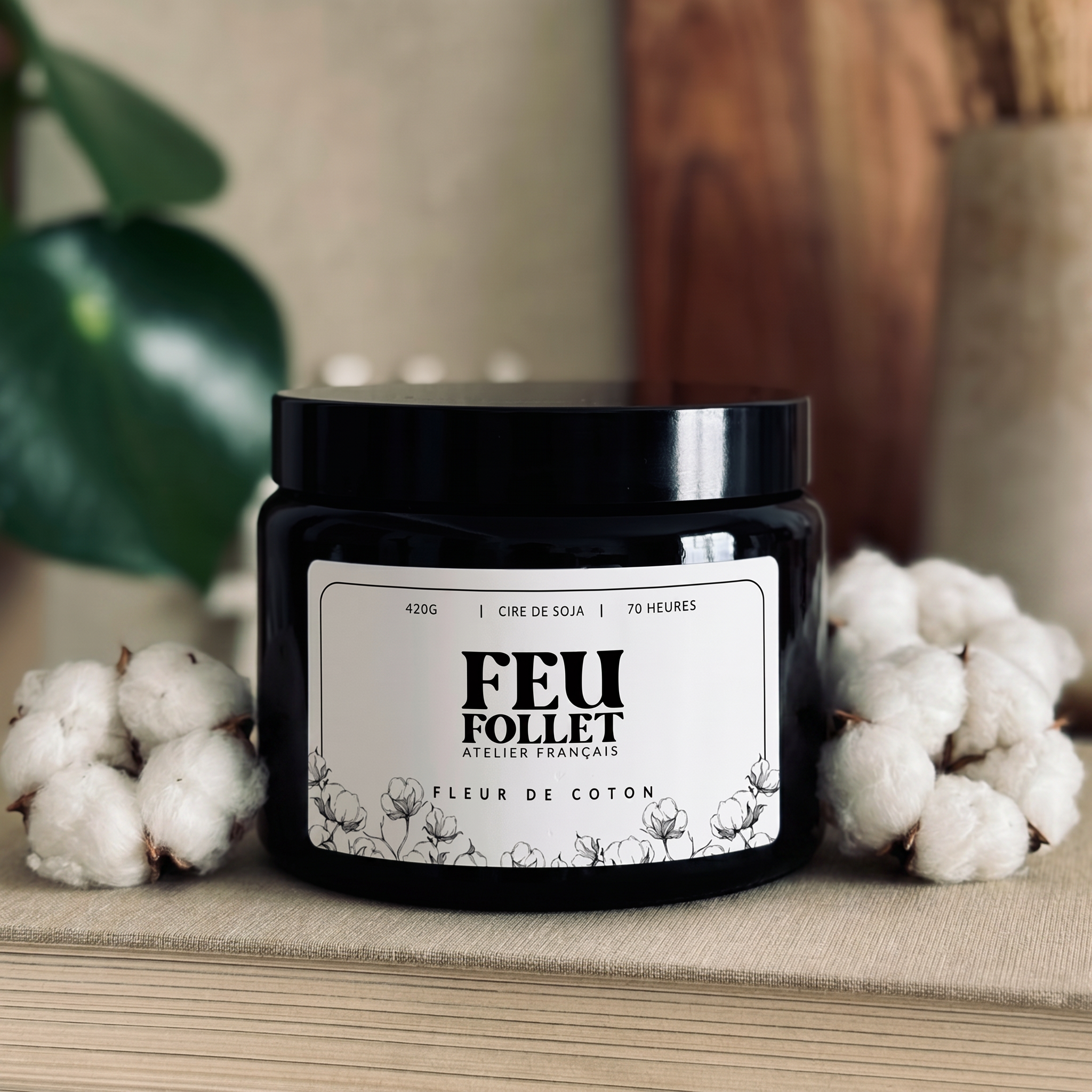Bougie parfumée - Fleur de coton