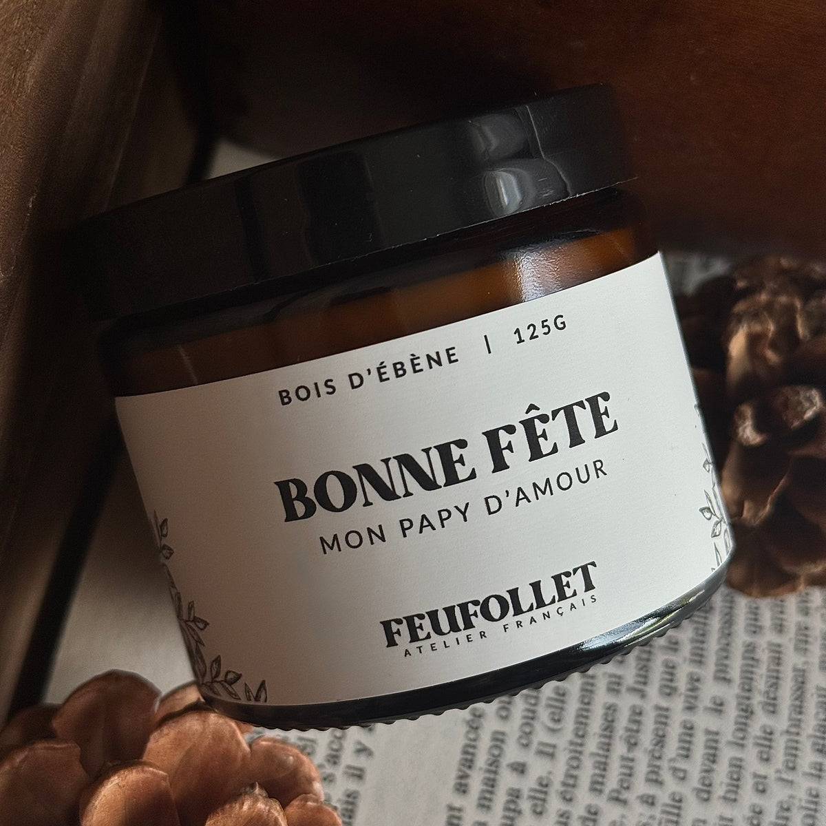 Bougie  - Bonne fête mon papy d'amour