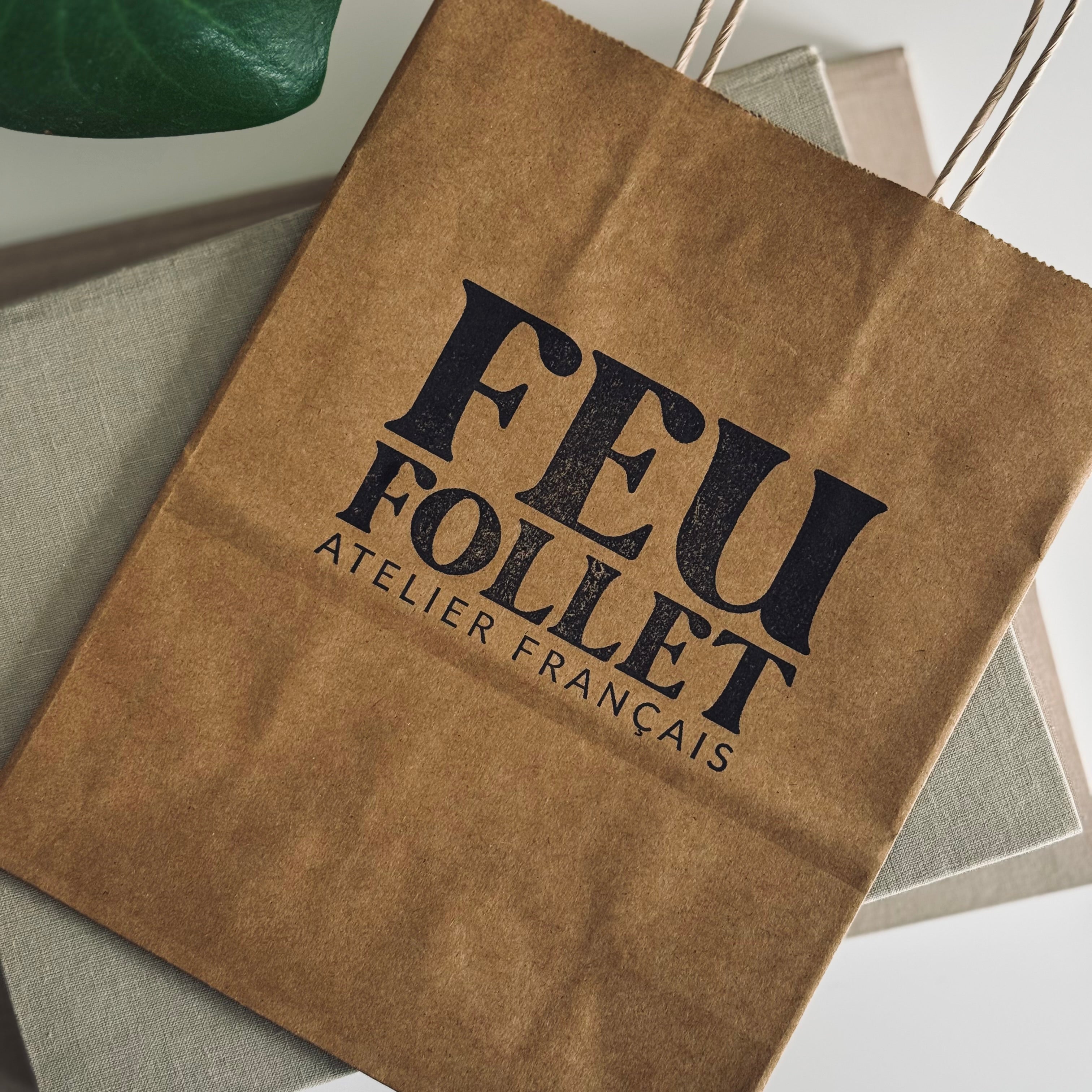 Sac cadeau FEUFOLLET